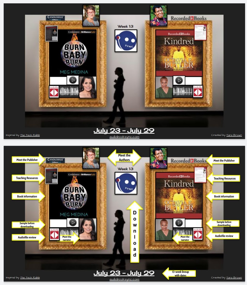 tarafarah7's tweet photo. Here are your weekly lessons! It's been a fun 13 wks! Thank you #audiobooksync2020! Shoutouts to @audiobookSYNC @TheTechRabbi @AudioFileMag @candlewick @BrilliancePub @Meg_Medina #MarisolRamirez @recordedbooks #OctaviaEButler #KimStaunton
#OwnVoices
➡Link is in comments ⤵ https://t.co/AM4LU3yoQ4