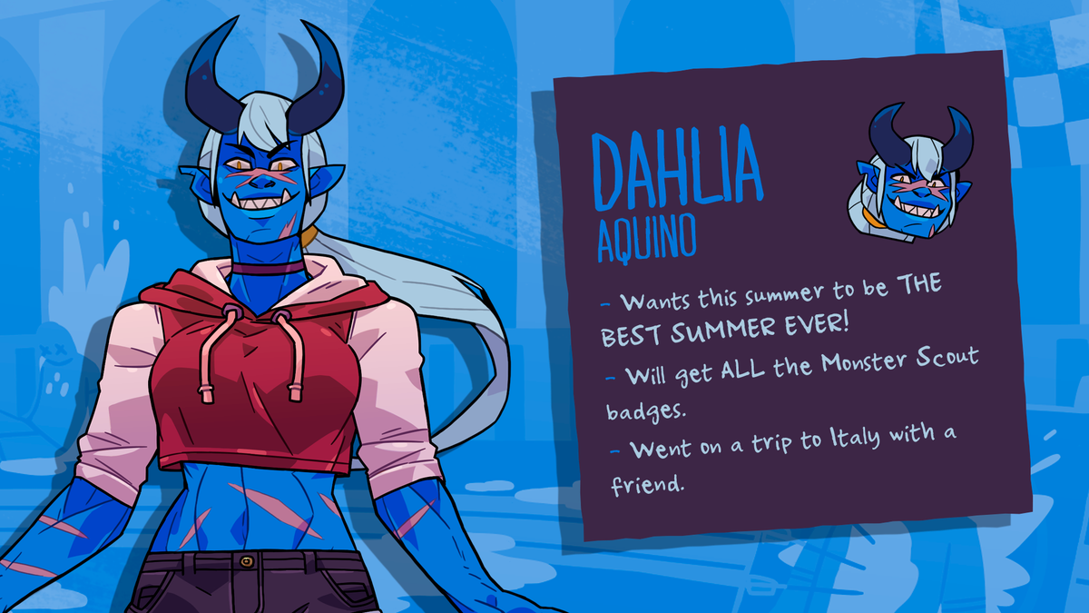 dahlia monster prom