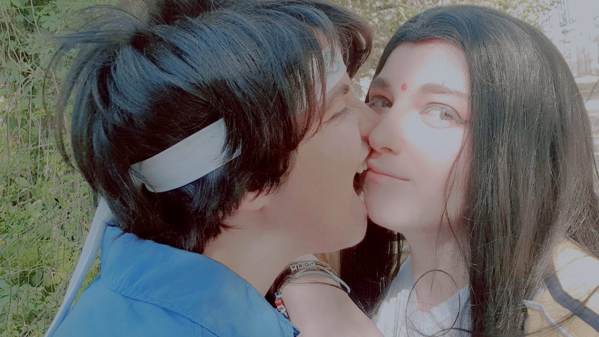 ChoiMikhail's tweet photo. @NoraHades 
#XiYaoMonth2020 #cosplay #MDZS #LanXichen #JinGuangyao https://t.co/EBiG2k1F8s