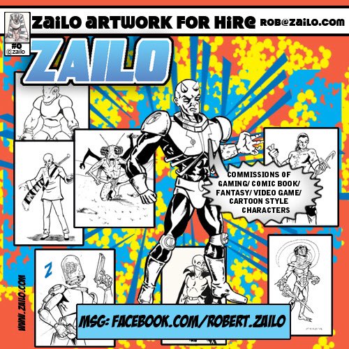 farfromcon's tweet photo. Dealer Hall Spotlight:
@rzailo 

Comic book artist at large. I also do illustration and storyboards.  Open for commissions.

#farfromcon #farfromcondealerhall https://t.co/zyBuJNVZcp