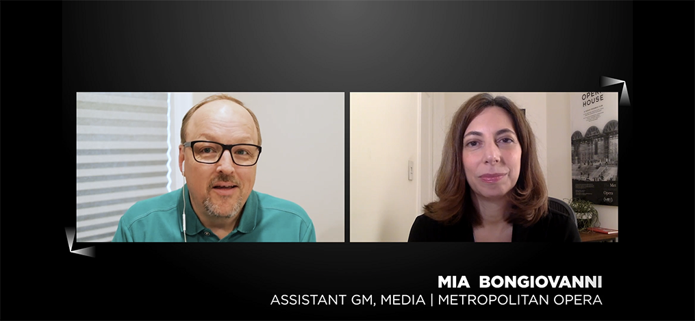 Brightcove's tweet photo. How do you bring life on the stage to life on the screen in just a few months time? Find out with the @MetOpera’s Mia Bongiovanni, and Brightcove’s CRO @rickhanson in this #PLAYTV Spotlight. Go check it out: https://t.co/mwb7T94UNi #Brightcove #Video https://t.co/LGjNBxPegn