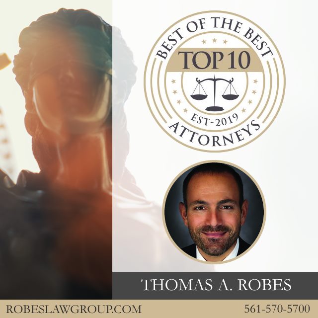 RobesLawGroup's tweet photo. We would like to congratulate RLG's very own Attorney Thomas A. Robes for receiving the “Best of the Best Top 10 Attorneys” award. Of the 1.3 million attorneys practicing in the U.S. less than .05% of Attorneys will receive this distinction. Congratulations Mr. Robes! https://t.co/GbIc4LdYIt