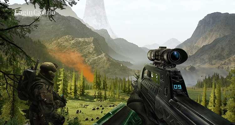 pgoteam's tweet photo. Показали геймплей Halo Infinite и раскрыли детали проекта #HaloInfinite #Gameplay https://t.co/KCx7V2jZxG https://t.co/5zG5ZqeJiO