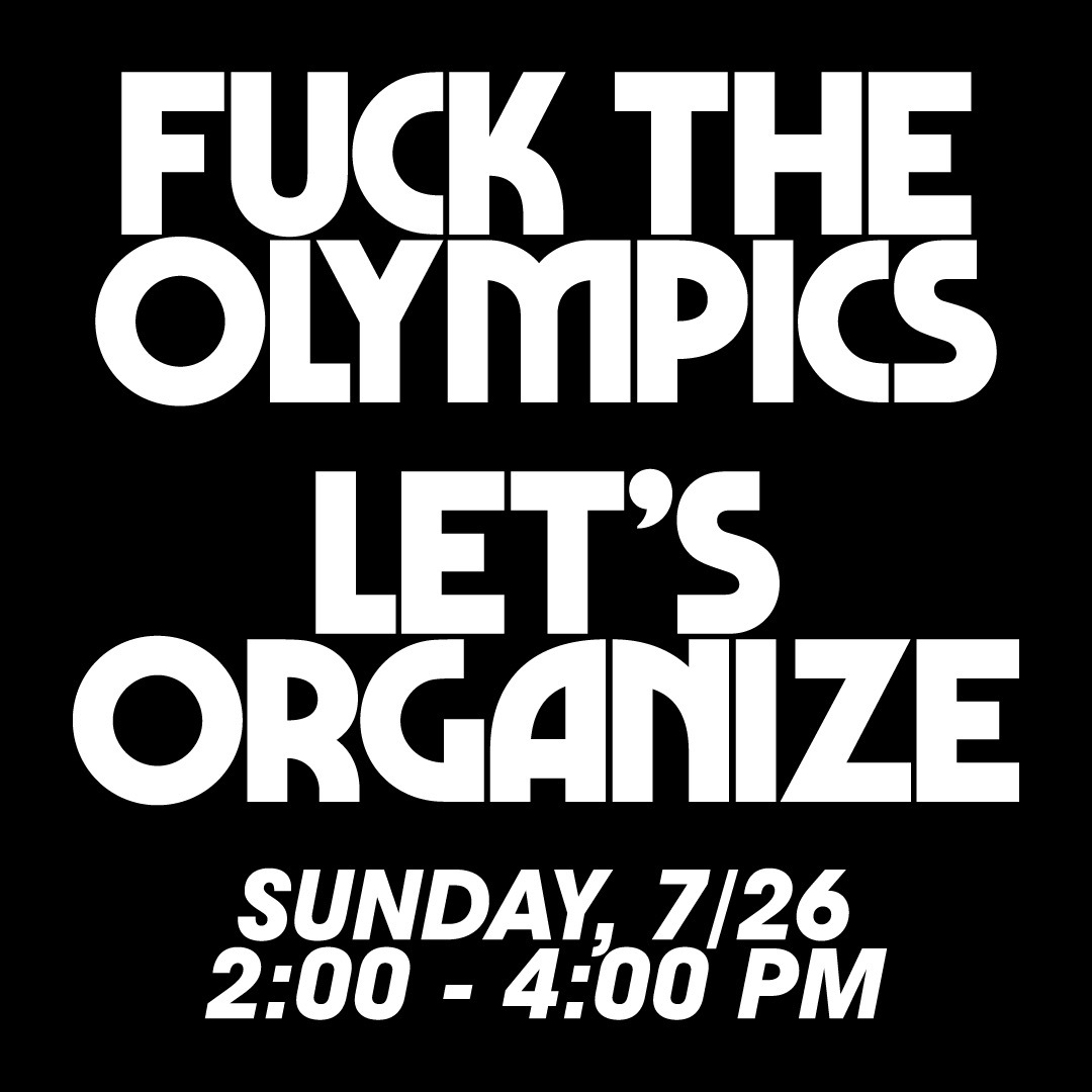 And on Sunday we have our general meeting. Want to organize with us? Get in touch. Nothing is inevitable.