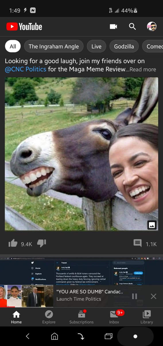 mrbrandoncole's tweet photo. @AOC You do realize almost NOBODY takes you seriously anymore, right? Found this on YouTube and felt I ought to share with you. Thought you might like it :) https://t.co/OJkDyghhPx