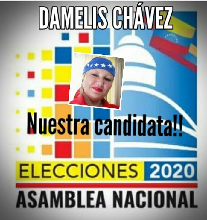 esp_lugo's tweet photo. Yo apoyo a la ESP. DAMELIS CHÁVEZ Candidata a las elecciones de la  Asamblea Nacional 2020.......yo me anoto ✍️ por qué es una mujer aguerrida, trabajadora en beneficio del pueblo Zuliano.
.
.
#Luchadora
#Humilde 
#Amigable 

@damelischavezrangel 
@omarprietogob 
@nicolasmaduro https://t.co/Sbpn0aHyYr