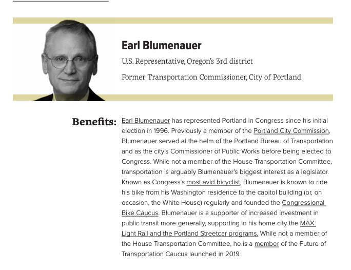 For the position of Secretary of Transportation, Data for Progress recommends that  @T4America Director and ex-DoT Asst. Secretary  @BethOsborneTA,  @RepPressley,  @RepBlumenauer, LA Metro CEO Phil Washington, and former Minneapolis Mayor  @R_T_Rybak be considered.