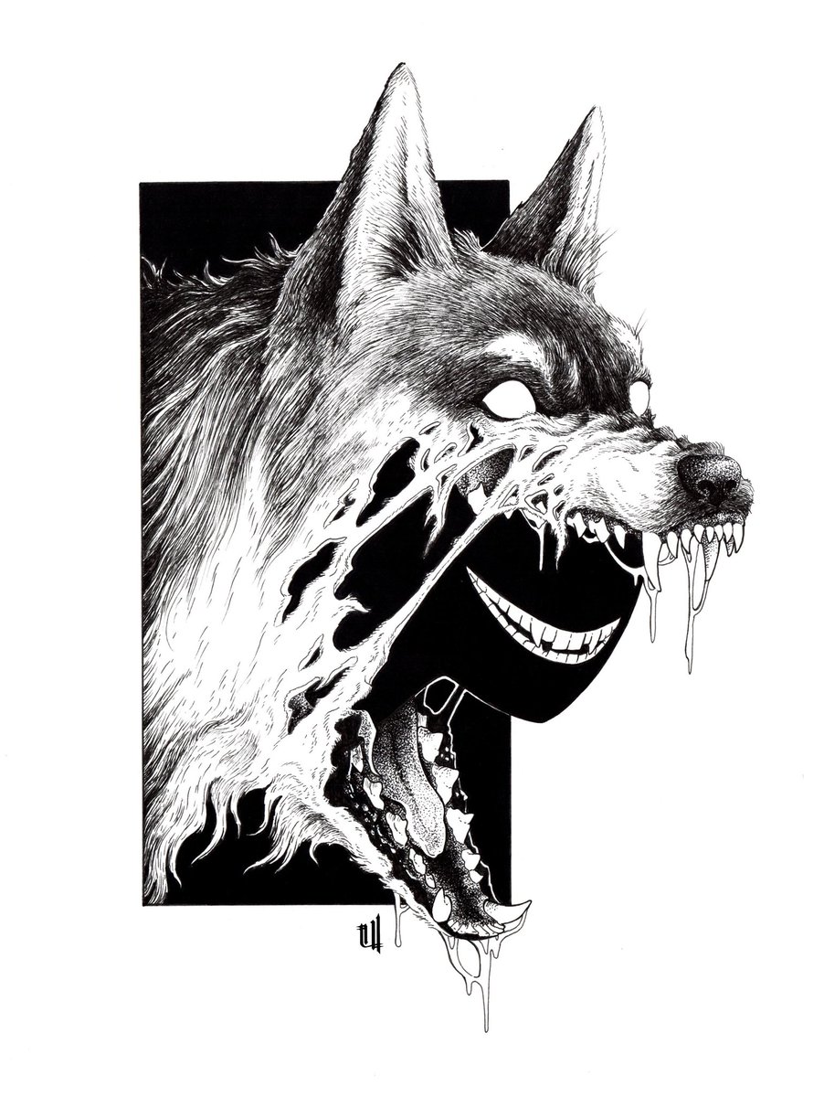 wrongsideart's tweet image. I promise, I'll be a good girl......eventually...... muahahahaaa!!
I mean, some ink on paper.😁
#artistsontwitter #GoodGirl #wolf #darkart #details #art
