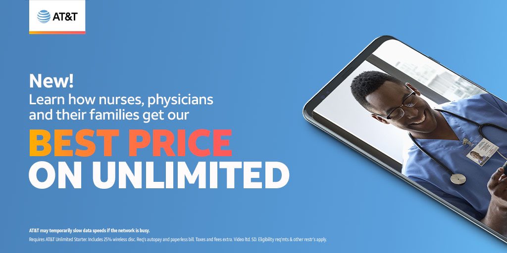 America's best deserve our best. Sharing our appreciation for those on the front-lines. Thank you to the Nurses and Physicians. Come in to any AT&amp;T Prime location! We are all over!!!! We’re here for you. #ONENYNJ