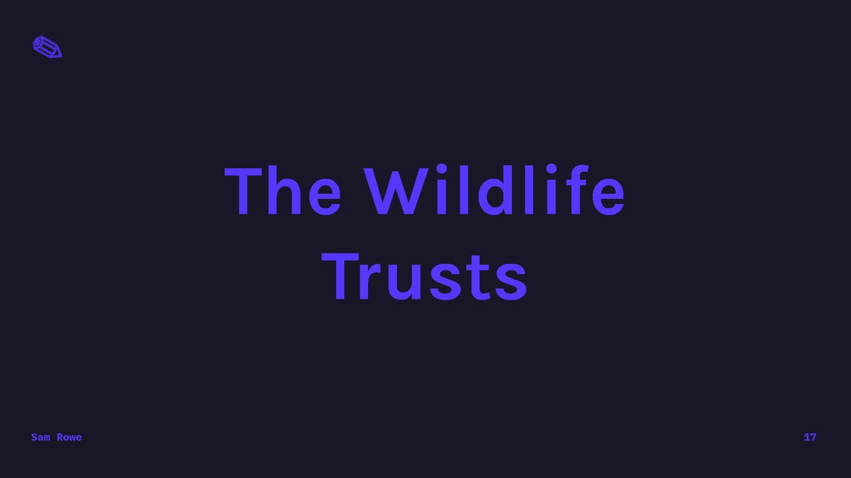 The Royal Society of Wildlife Trusts — Internal Comms — This was all for one job (not that amount for each individual one). 5/9