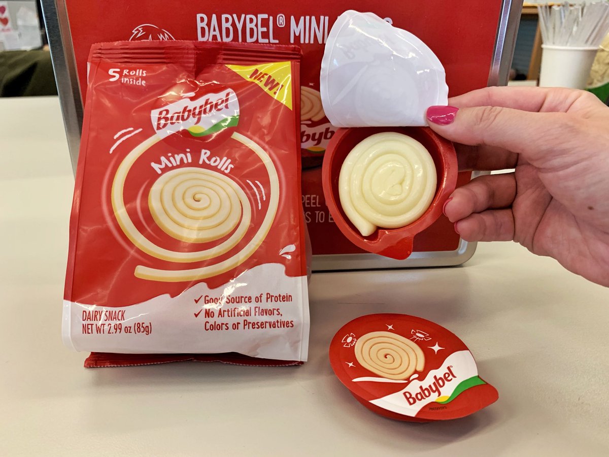 Baby Bell Mini Rolls: 45 calories for one