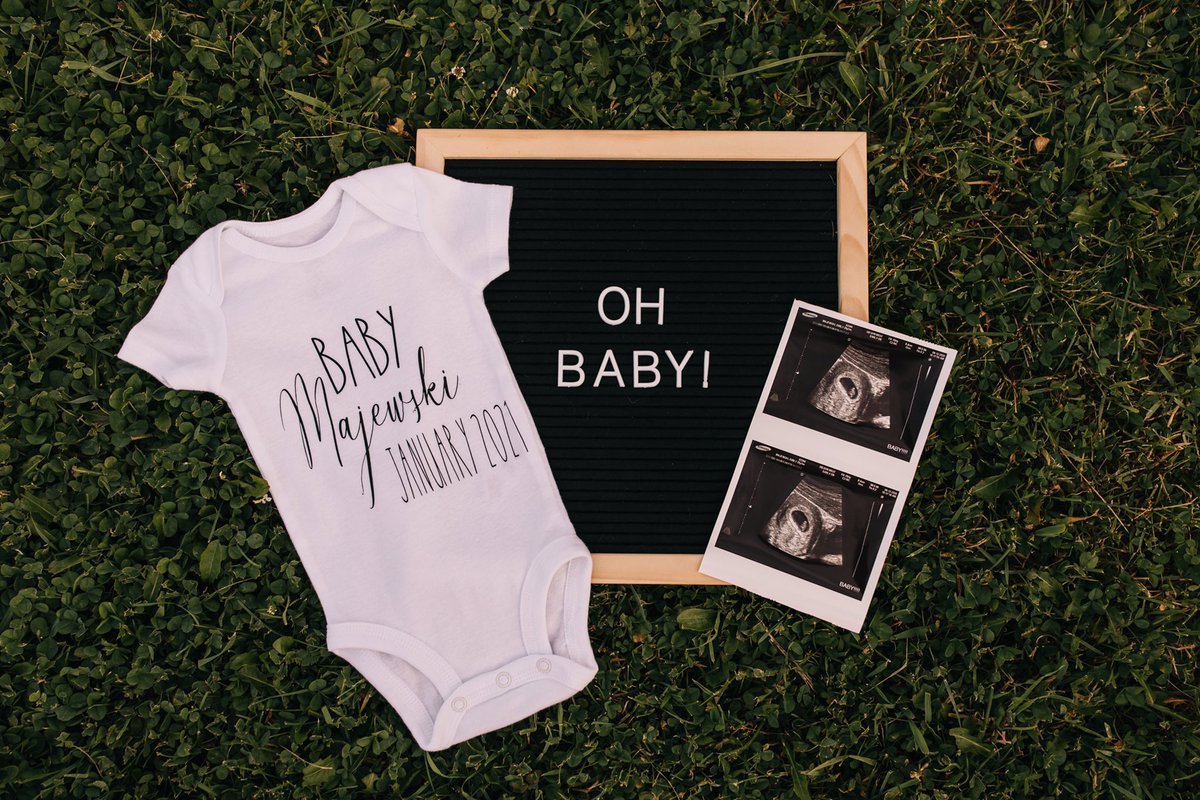 em_majewski2's tweet photo. Well we decided that we are sick of sleeping in and doing whatever we want all the time! 

We can’t wait to meet baby Majewski at the end of January! ❤️ @CoachMajewski https://t.co/9l0co16FGC