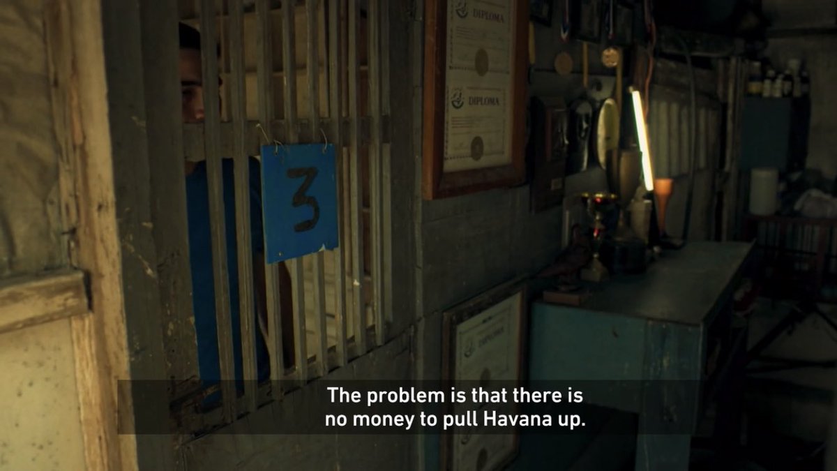 Like many countries in the region and the Third World in general, Cuba suffers from capital deprivation. The blockade intensifies this in Cuba's case.