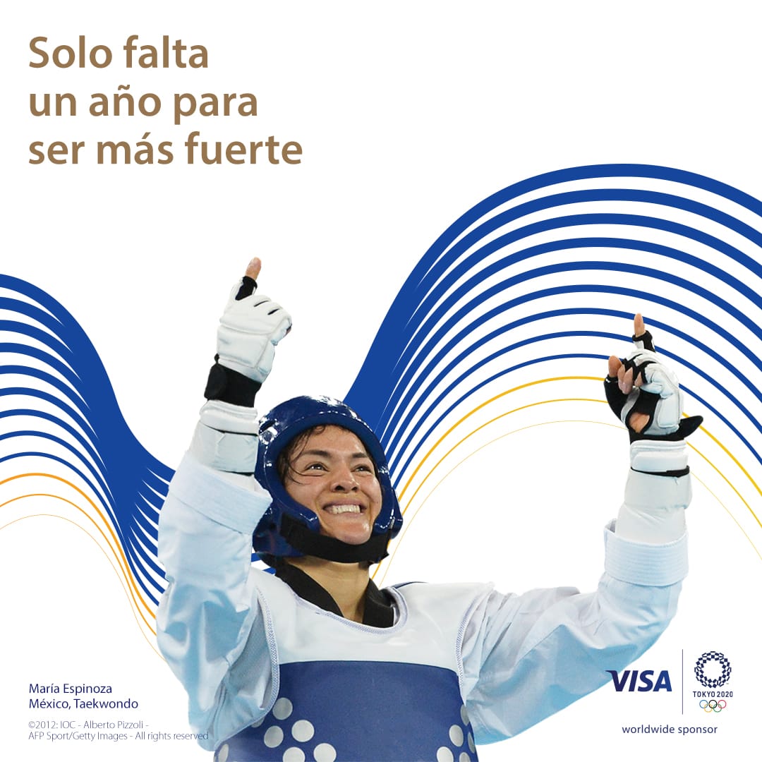 mariespinozatkd's tweet image. Dentro de un año espero representar a mi país en los Juegos Olímpicos. Muchas gracias a @VisaMX por su increíble apoyo 💪🥋. Emocionada de ser parte del #TeamVisa #VisaAmbassador