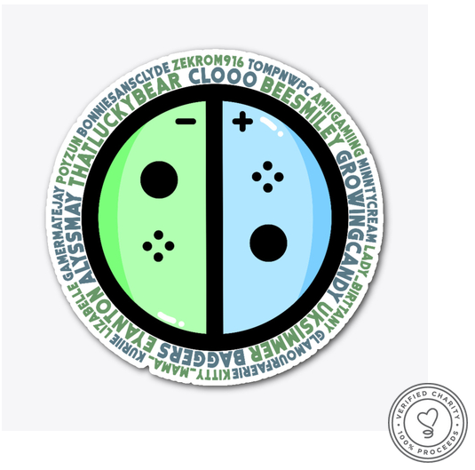 SwitchProject_'s tweet photo. We are incredibly excited to announce we now have a merch store!!

>https://t.co/bLsUmW4kRX 

After how successful the past weekend was we wanted to other a design with all of the streamers names on, more designs are to come soon, but for now we will start with this one! https://t.co/cSMqUTkPSP