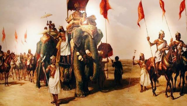 Although having such monstrous force, Acheamenids were defeated by the Macedonian army & in that sense, till the late 13th century, Maurya's staggering force was the largest standing army of the planet for a long period & no other army had achieved such unprecedented height.