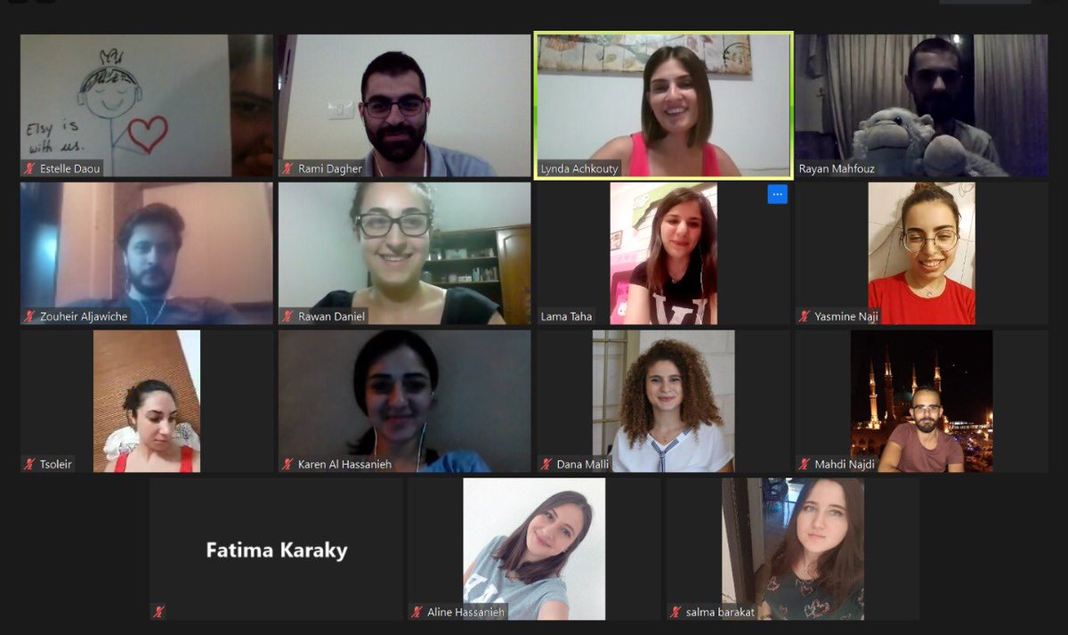 LyndaMouawad's tweet photo. #somanysmiles #bonding #YLP6 #InjazLebanon #undplebanon https://t.co/v418ZRzfrh