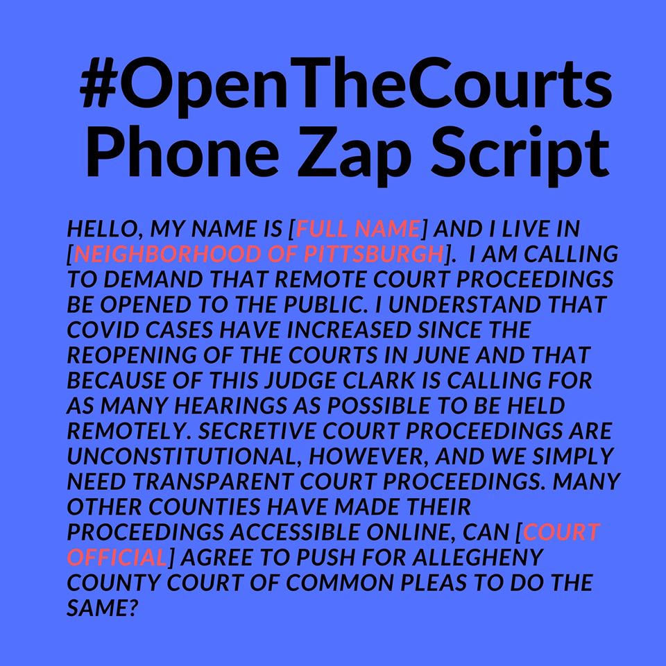 TenantProject's tweet photo. #OpenTheCourts #CancelRent  Call 412.350.0269 https://t.co/2nZtkTQmcG