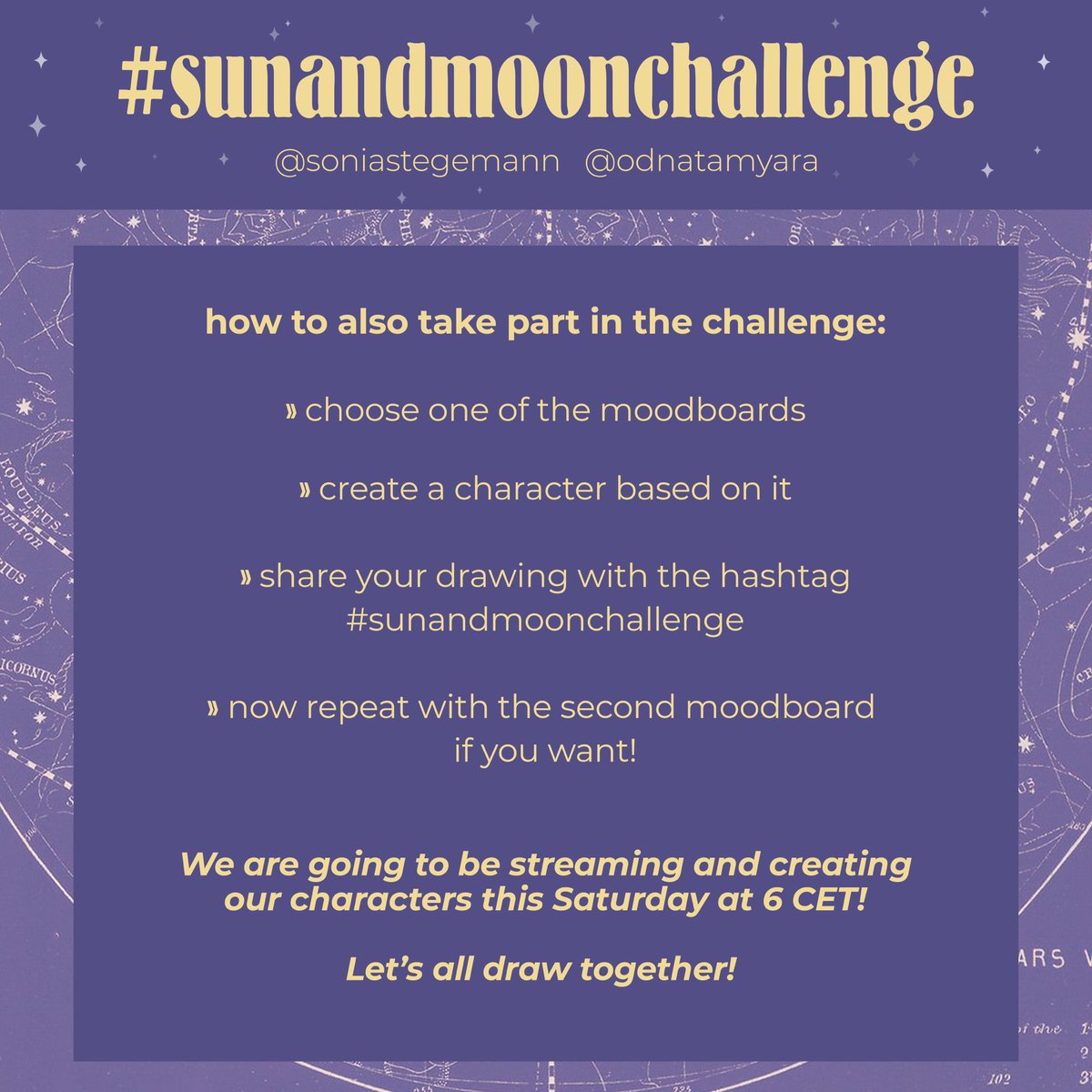 I`m hosting the #sunandmoonchallenge with my friend @odnatamyara_ over on Instagram??✨
But I thought I`d also share it over here if you want to participate as well!☺️