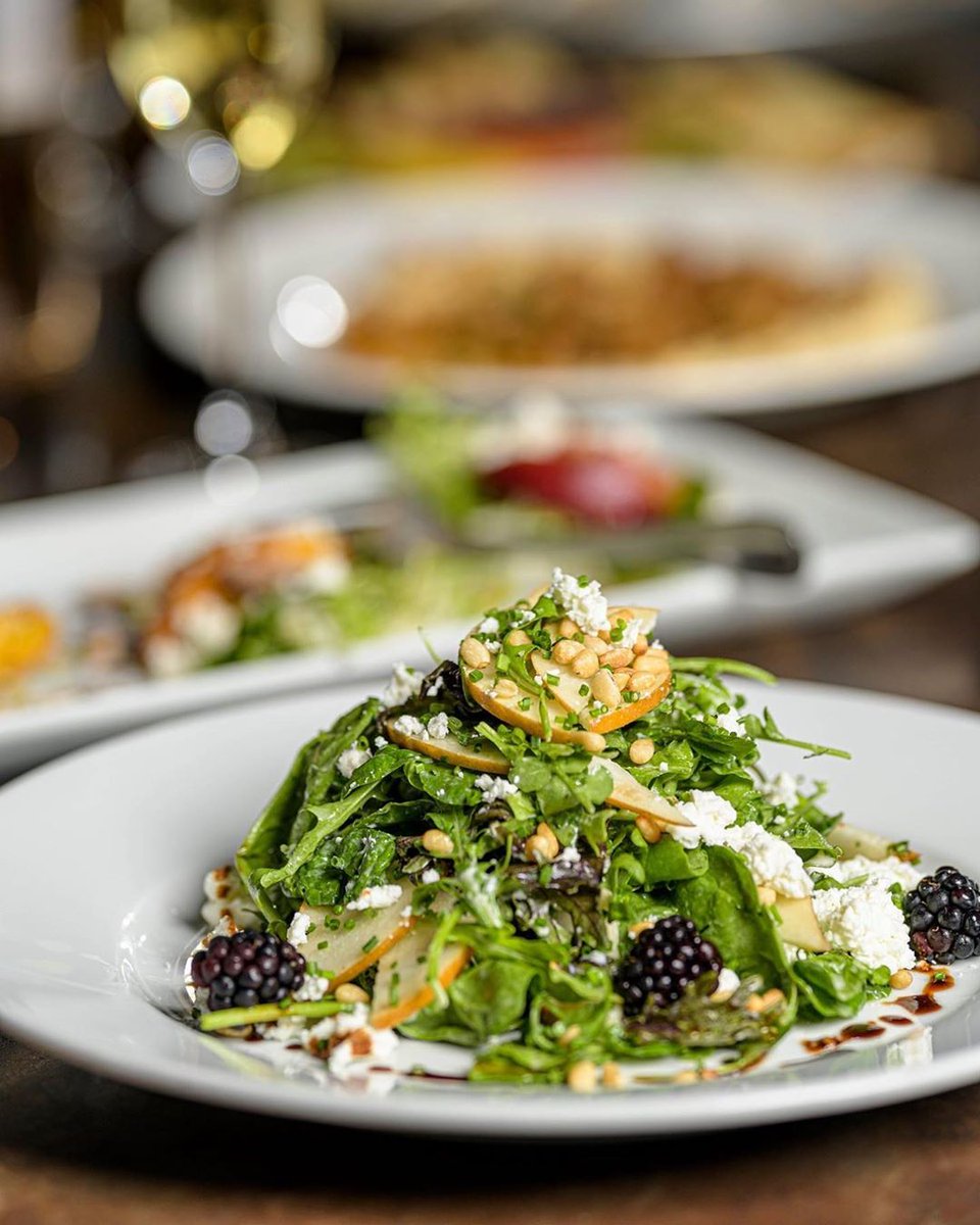 Enjoy the lighter side of our menu with fresh salads and a glass of prosecco!