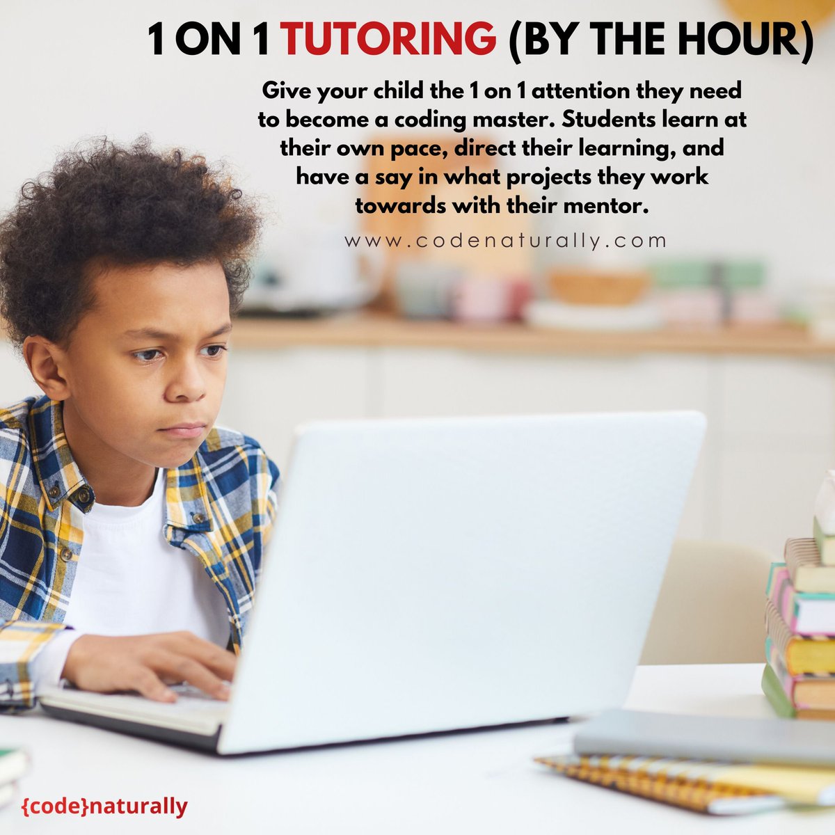 CodeNaturally's tweet image. 1 on 1 Tutoring (By the Hour).
Ready to find out?
Try Code Naturally Tutors
Get in touch today
codenaturally.com
.
.
.
#coding #programming #learncoding #developer #code #python #coder #javascript #codenaturally