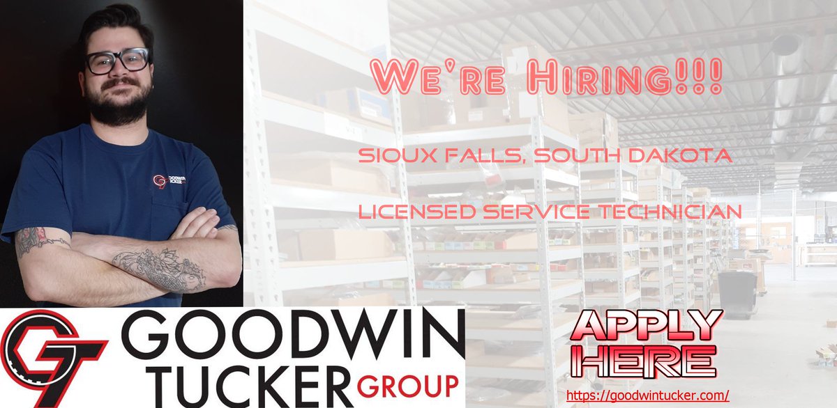 GTuckerGroup's tweet photo. Looking for an exciting new career? Then why not work a great company like Goodwin Tucker?

https://t.co/3rOztoy4w5 https://t.co/XINDlscy5r