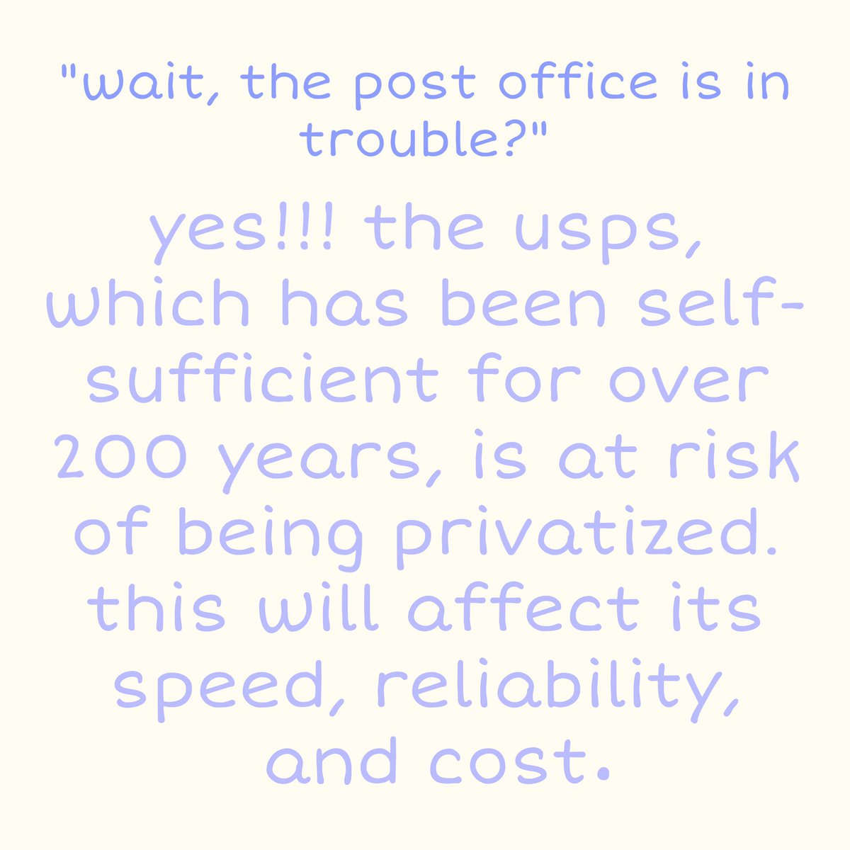  #SaveTheUSPS  #SaveThePostOffice what’s happening with the usps? a quick thread!