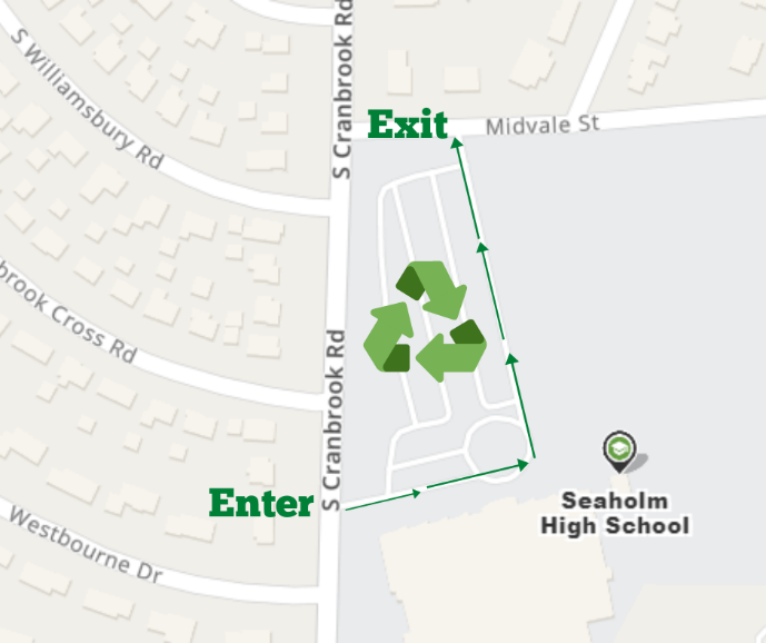 Birmingham to host recycling drop off event on Saturday, August 1st from 8am - 1pm in Seaholm HS parking lot.  Just need to show your Driver's license and have the items in your trunk or back hatch for collection when you drive through.