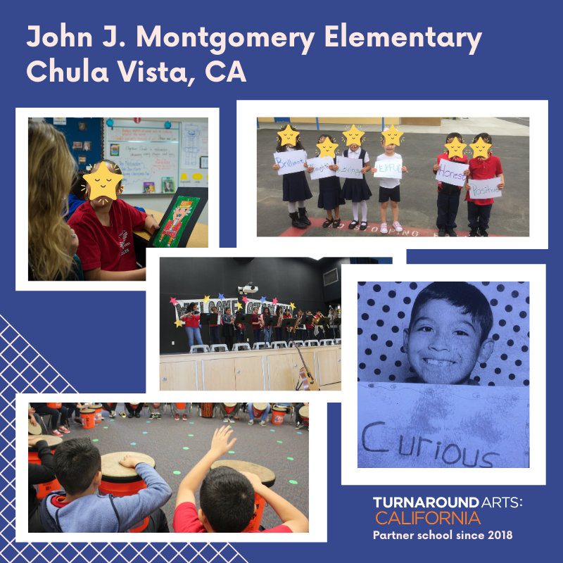 John J. Montgomery Elementary (K-6; Chula Vista, CA) became a Turnaround Arts: CA partner school in 2018. This year, three teachers were trained by a <a href="/VTSNational/">VTS</a>  (VTS) trainer. They served as Teacher Leaders, or VTS support for peers to...(1/3) <a href="/Monty_Eagles/">Montgomery Eagles</a>