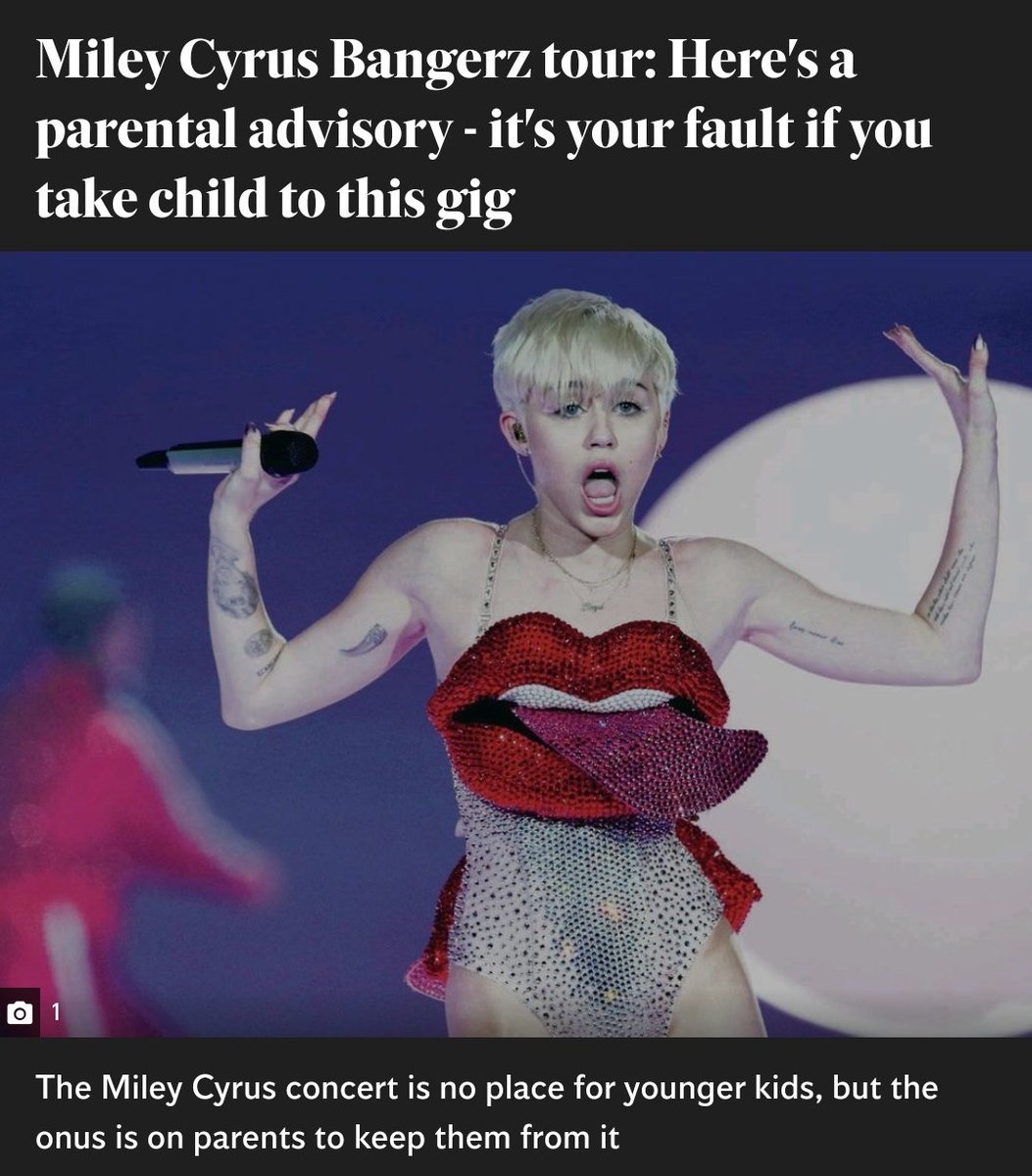 13.the bangerz tourIn 2014, when she toured for her album "Bangerz", many parents were so upset with Miley attitudes that they wanted the entire tour to be shut down. Her team had been inundated with complaints, saying that it was just too racy and inappropriate for young fans.