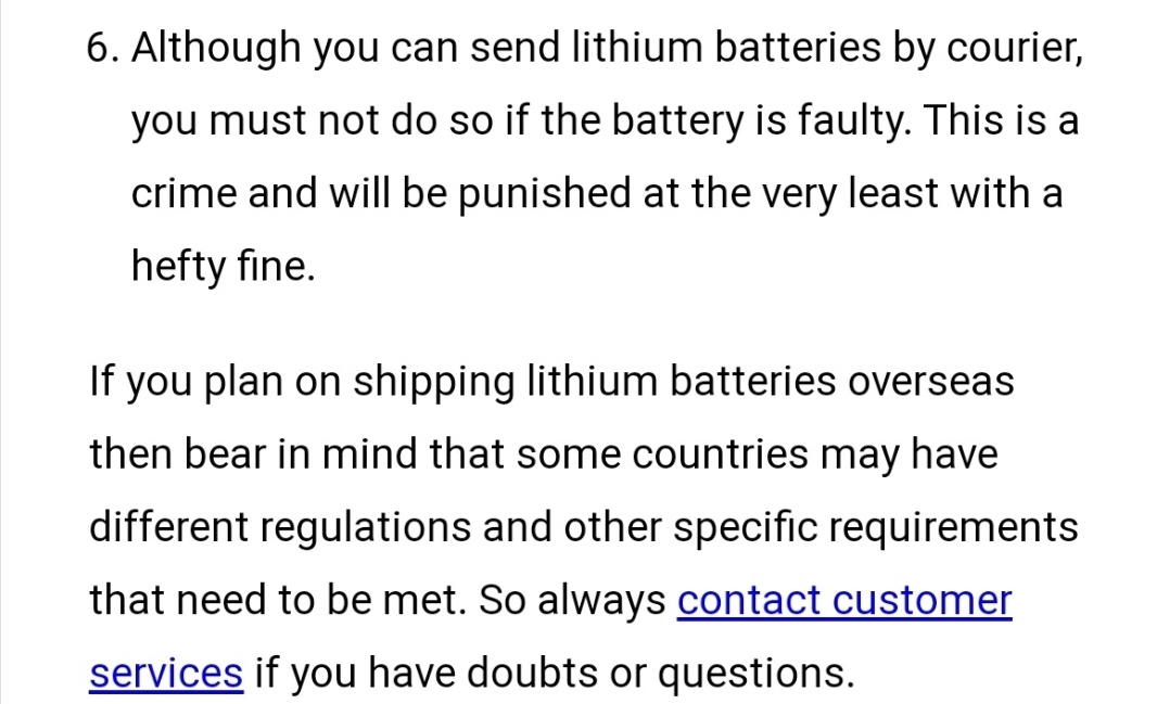 APD_PROMOTIONS's tweet photo. Well done @AskPayPal using covid-19 as an excuse to give exceptionally poor customer services whilst asking me to illegally send a faulty lithium battery to China.@PayPal https://t.co/MRd0GoF3pP