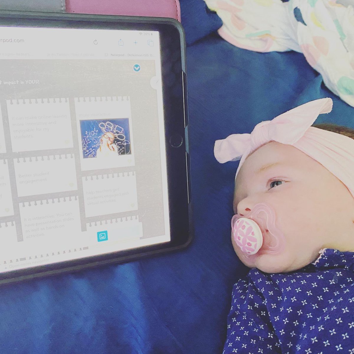 DISDTechnology's tweet image. We had the cutest participant in our Nearpod PD today!! Thank you to all that joined us and a special shout out to @EmilyLNearpod &amp;amp; @DanielNearpod from @nearpod for facilitating today! You guys rock!!!