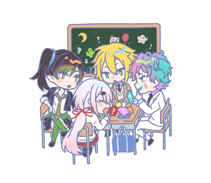 今日の放課後は
#ジョー設展
#しいなーと
#絵画コウ
#お花畑青空大写生大会 
