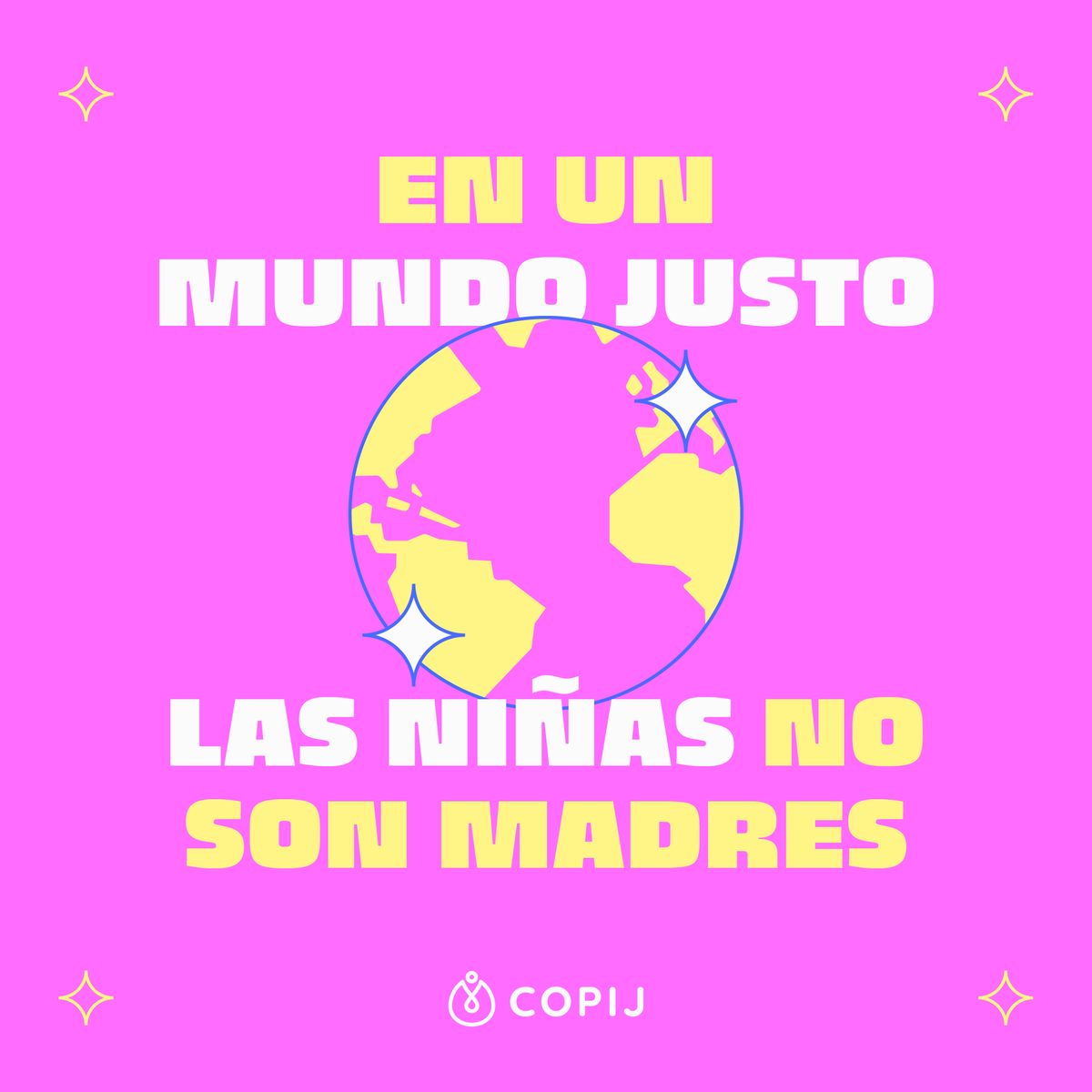 Los embarazos en menores de edad es una realidad. Cuidemos a nuestras niñas.

#LasNiñasNoSonMadres #COPIJ