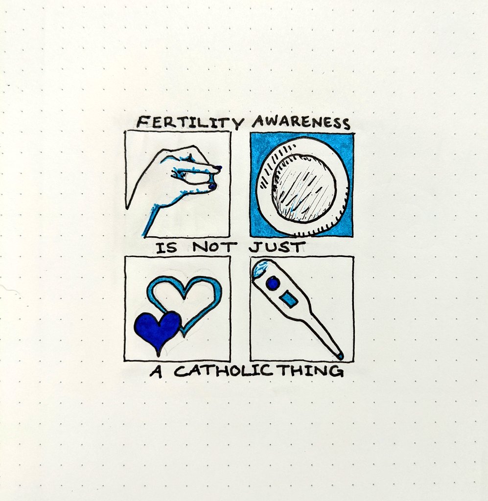 5. Fertility awareness is not just a Catholic thing. I discovered this past yr how huge the non-religious FAM community is. One FB group has 29,000(!) members who chart biomarkers & may choose to use barrier methods or other alternatives on fertile days to avoid conceiving.7/8