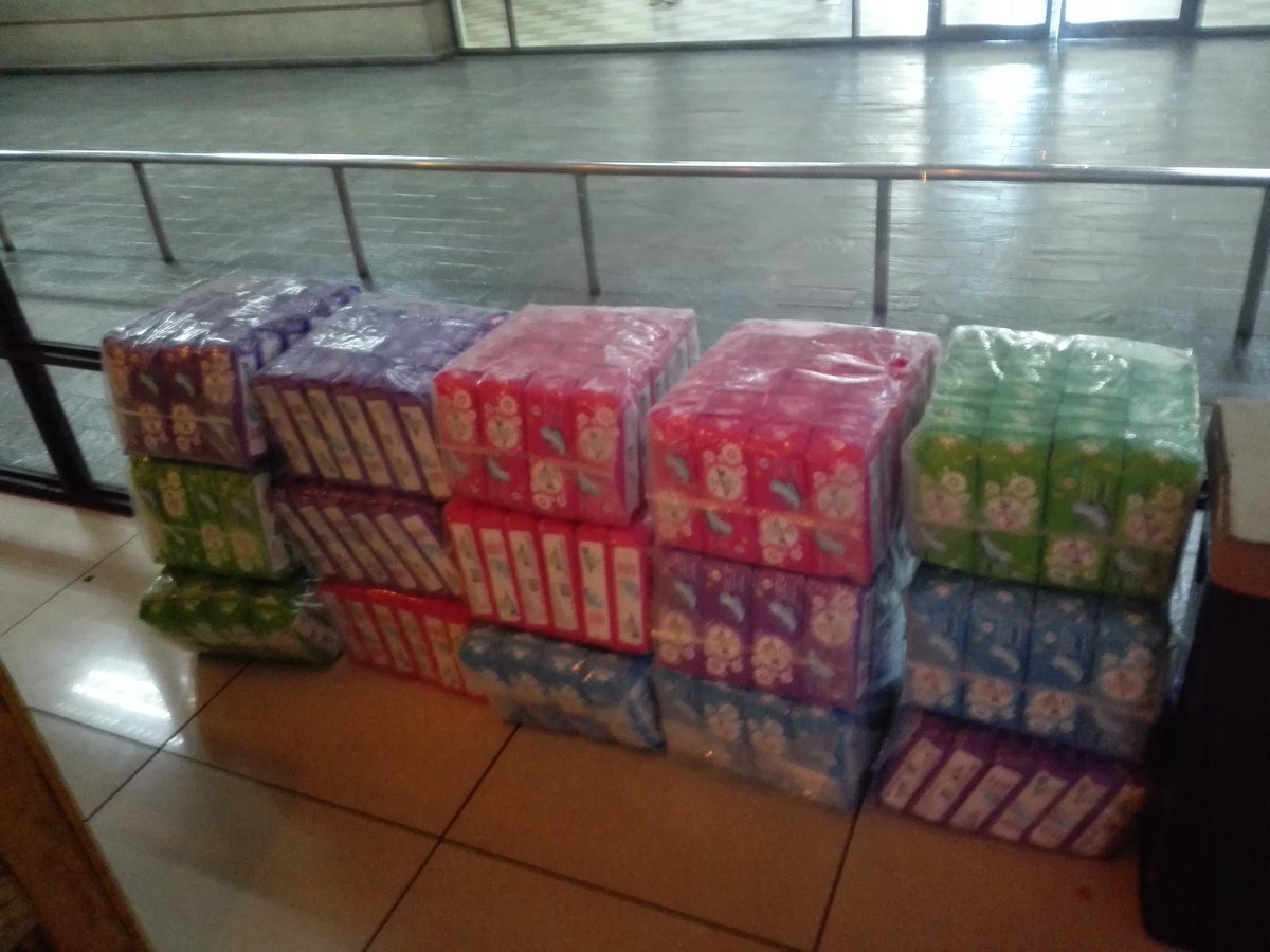 CharityArise's tweet photo. We would like to thank @Mofitness10 for the pad donation!
360 steps to a healthy,happy period.
#42millionpadcampaign
#menstruationmatters
#positiveperiod https://t.co/cVZ0zRbcgc