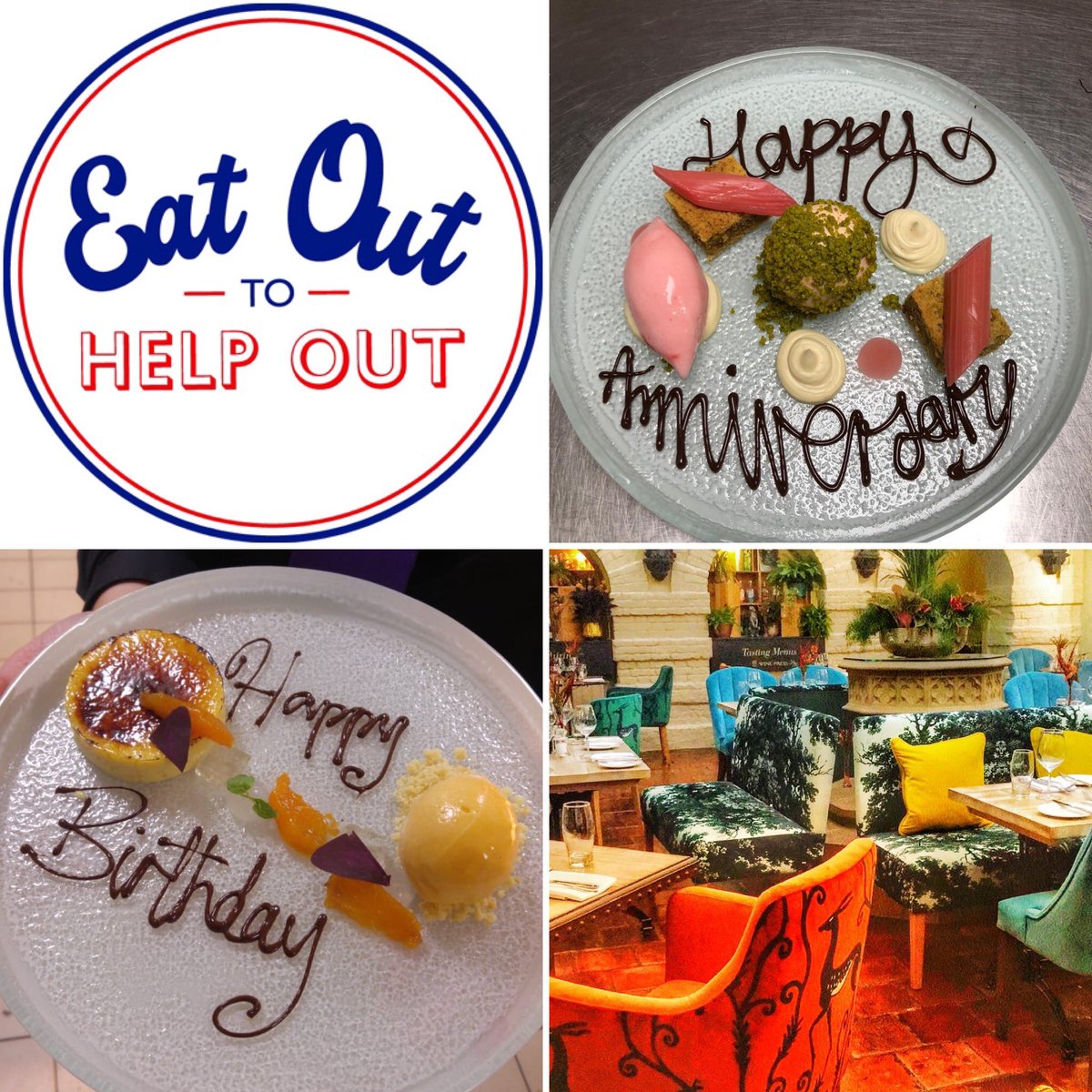 Celebrating a special occasion in August? Book a table and be sure to let us know 01603 272010 😊 #eatouttohelpout #norwichrestaurant #finedining #2AARosettes #breakfast #lunch #afternoontea #dinner #birthday #anniversary #friends #family #feelinghappy #supporthospitalty