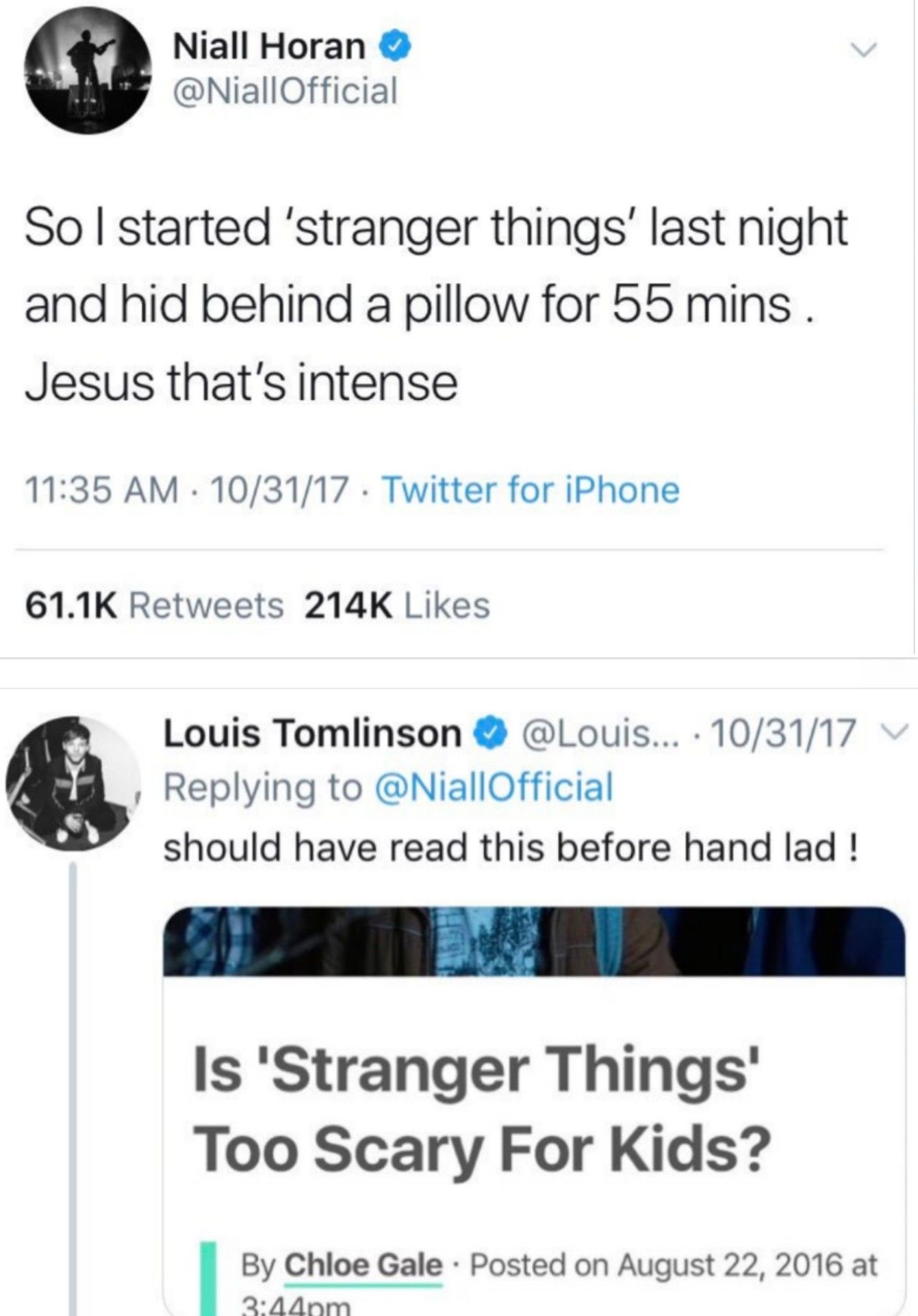 Niall horan sale twitter