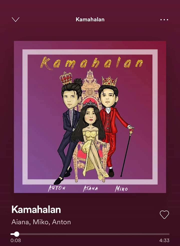 aianatics's tweet photo. Our new song "Kamahalan" out now on Spotify and Apple Music! 👑💕🎶

@imantonjuarez @Mikojuarez @aianajuarez #Kamahalan https://t.co/TJC5Leg0yU