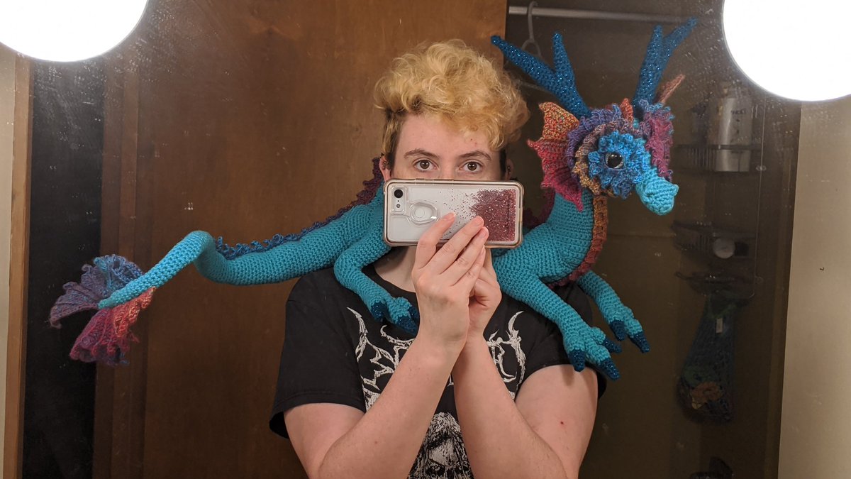 BoRGeekery's tweet image. I crochet mostly, I hope that one day I can do my art full time so I can stay with my kid full time!