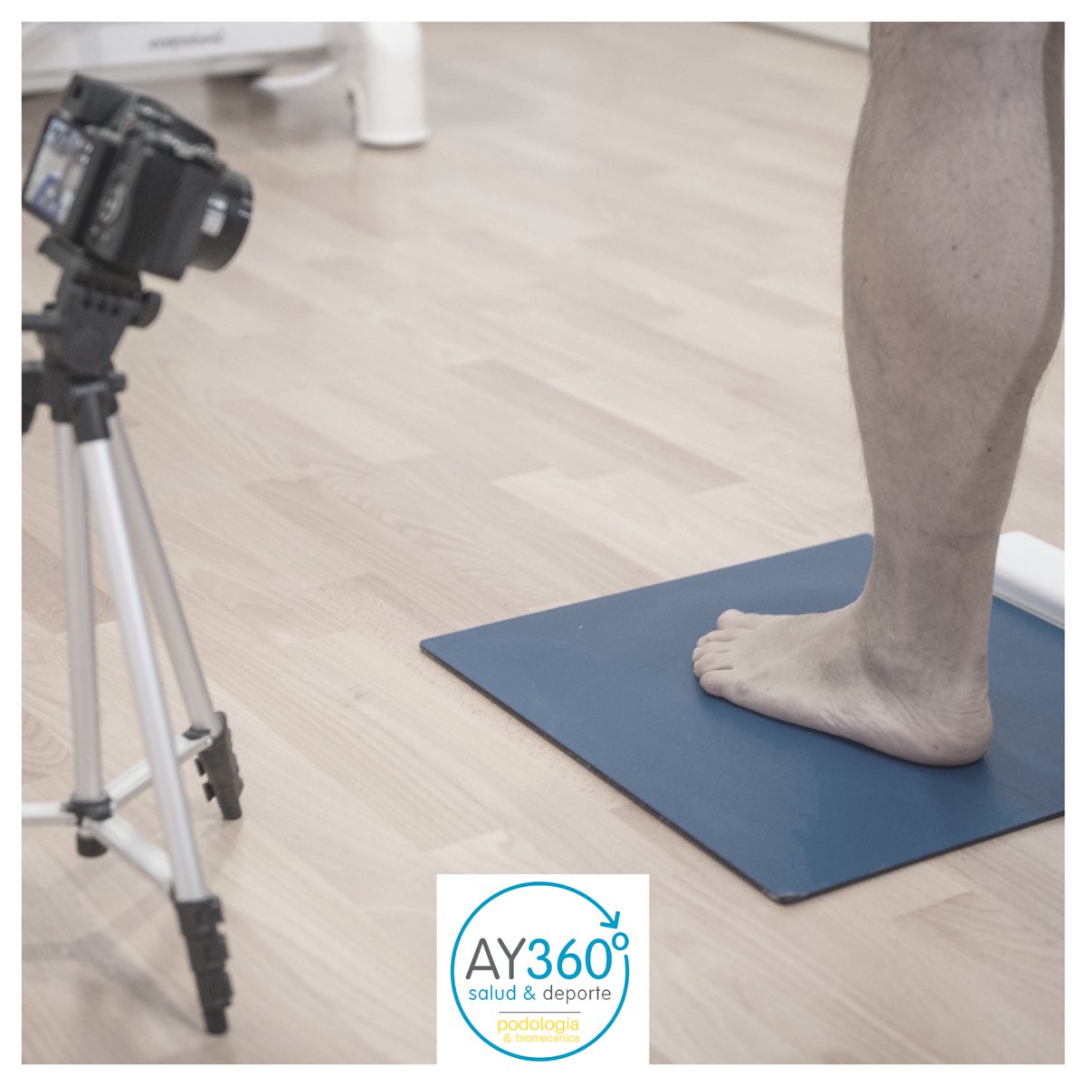 ❓¿Quieres realizarte un estudio de la pisada para empezar a cuidar la salud de tus pies? 📲 ¡Pide ya tu cita en AY 360º PODOLOGÍA &amp; BIOMECÁNICA y empieza a disfrutar de pisadas saludables! 👟#podología #podologo #podologiadeportiva #estudiodelapisada #pies