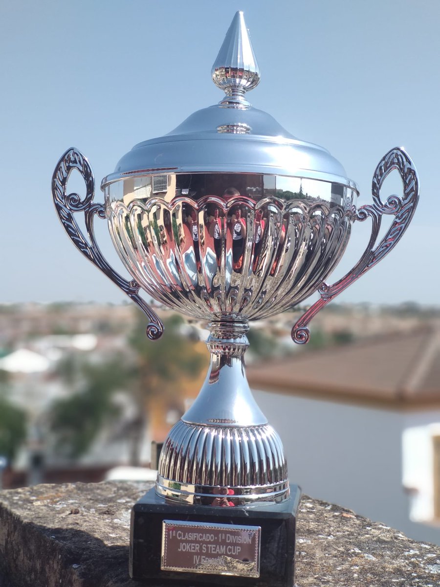 Recibido el trofeo que nos acredita como campeones de la #JokersTeamCup <a href="/Jokers_eTeam/">Joker's e-Team</a> 

Uno más para nuestro palmares 💪🏻

<a href="/tyrelastic/">Tyrelastic</a> <a href="/MacisaMotor/">MacisaMotorsport</a> <a href="/Bjsimracin1/">BJSIMRACING</a> <a href="/AsturSimRace/">AsturSimRace</a> <a href="/6Kskin/">6KSKIN</a> <a href="/MiguelCampano/">Miguel Campano</a> @JsbPerformance 
<a href="/thegranturismo/">Gran Turismo</a> #SimRacing