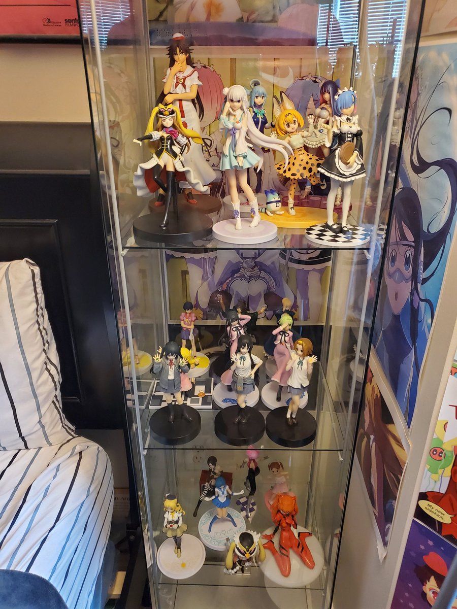 My anime figures need to be properly displayed. Any shelving display  recommendations? | ResetEra