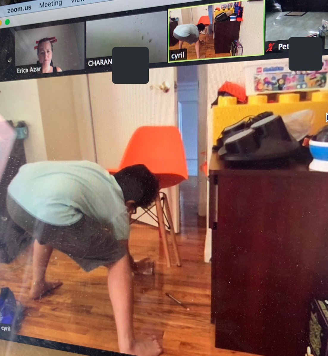 AzarGNT's tweet photo. Working hard on our at home #RubeGoldberg machines! 2020 Summer enrichment virtual camps in full effect! @WTSD_GT #closedoor #cutstring #popballoon @WoodbridgeNJ https://t.co/ugFk2sLTCc
