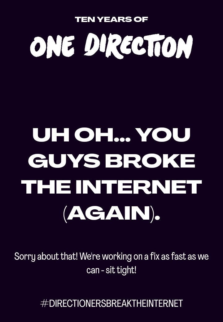 habitxglden's tweet photo. COMO ES ESO DE QUE DEBEMOS TWITTEAR LA MAYOR CANTIDAD DE VECES CON ES # PARA DESBLOQUEAR LA PAGINA????? #DIRECTIONERSBREAKTHEINTERNET https://t.co/idxdJTv1lU