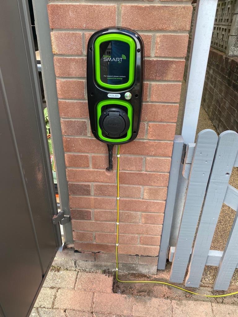 Another Happy customer . <a href="/Rolec/">rolec</a> 32A type 2 EV socket installed by MDT. Contact Mick with any enquiries  mick.colley@mdtelectrical.com  #Socialdistance #Rolec #MDT