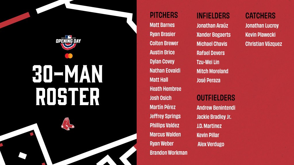 The 30 men for the job. 

#OpeningDay