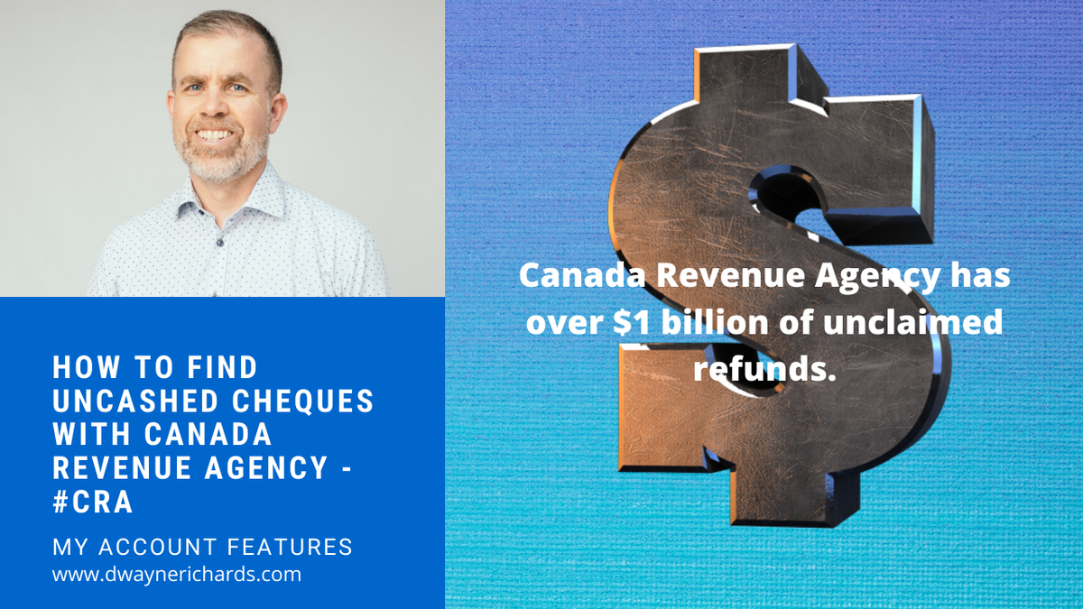 Have you checked your #MyAccount for uncashed cheques? $1.0billion #canadarevenueagency youtu.be/tnWBSxXr0cQ