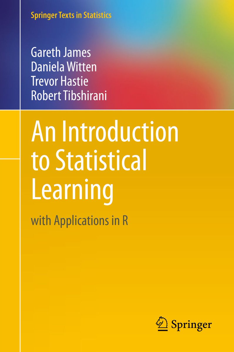 KirkDBorne's tweet image. #DataScientists — *follow links* to download FREE PDF eBooks:
1)Intro to Statistical Learning, with Applications in R.
2)Elements of Statistical Learning.
→ bit.ly/1llYVcH
————
#abdsc #BigData #DataScience #DataMining #Statistics #MachineLearning #AI #Algorithms #Rstats