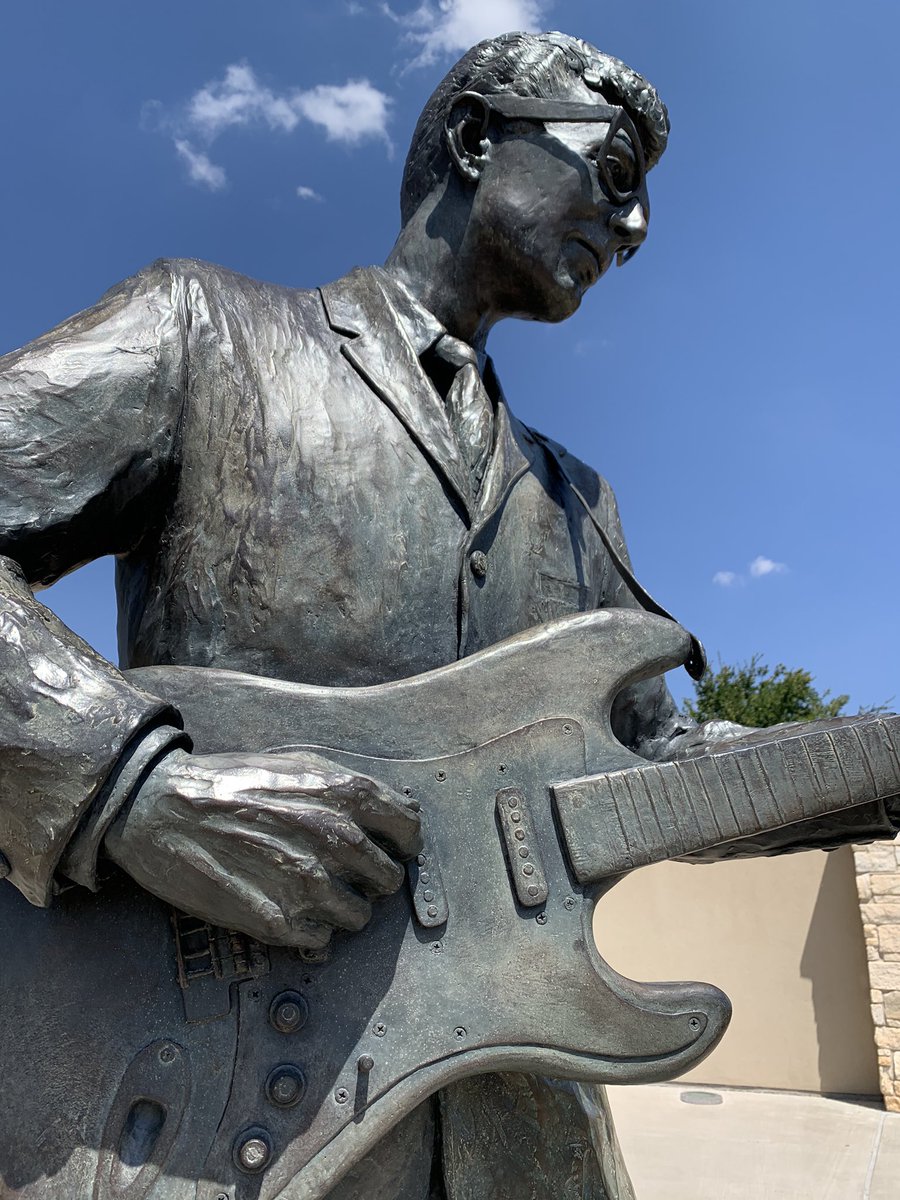 JasonOShell's tweet image. No trip to Lubbock is complete without a trip to Crickets Avenue! “You know my love will not fade away” #buddyholly